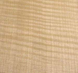 Anigre Figured Fiddleback  wood veneer 48" x 96" with paper backer 1/40" AAA