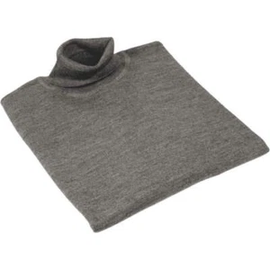 Men PRINCELY Turtle neck Sweater From Turkey Merino Wool 1011-80 Mid. Gray - Picture 1 of 8
