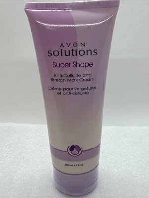 New Sealed Avon Solutions Super Shape Anti-Cellulite & Stretch Mark Cream 6.7 oz - Image 1 of 4