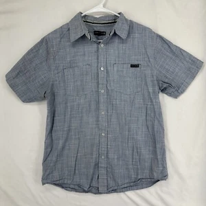 Ocean Current Shirt Men’s Sz Medium Blue Short Sleeve Button Up Shirt - Picture 1 of 10