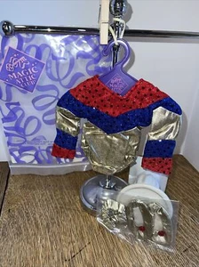 Magic Attic Puppenkleidung Olympia Megan's Go For The Gold Gymnastik Outfit - Bild 1 von 6