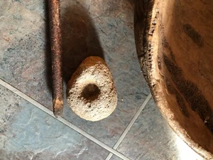 ANCIENT FIRE STONE : ABORIGINAL / TRIBAL - Picture 1 of 10