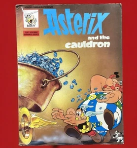 Vintage Asterix and the Cauldron Comic Book No 17 Goscinny Uderzo Comedy Vikings - Picture 1 of 18