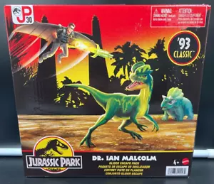Mattel Jurassic Park 2022 Dr. Ian Malcolm Planeador Escape Pack JP30 '93 Clásico - Imagen 1 de 2