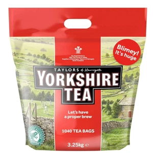 Yorkshire Tea, Total 1040 Tea Bags, (Pack of 3.25 kg) - Picture 1 of 7
