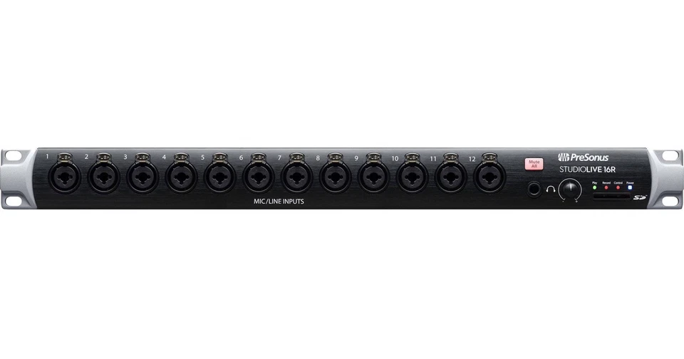 PreSonus StudioLive 16R Rack Mixer 16-Channel Series III Stage Box - Image 1 of 1