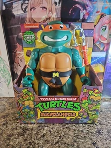 12" Michelangelo 1989 Giant Figur 2023 Reissue Ninja Turtles TMNT Neu Nip - Bild 1 von 4