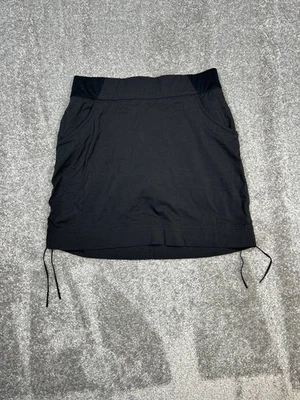 Columbia Anytime Skirt Skort Womens Medium Black Compression Liner Cinched Side - Image 1 of 4