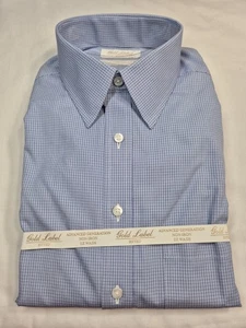 Roundtree Yorke Gold Label Herren Hemd Gr. 16 33 blau weiß tailliert (41) - Bild 1 von 4