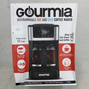 Gourmia 12 Tassen Programmierbare Heiß & Eiskaffeemaschine, GCM3260, NEU im Karton, Neu im Karton - Bild 1 von 7