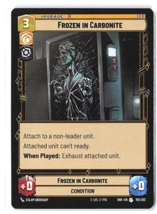 Frozen in Carbonite #193/262 Shadows of the Galaxy NM - Picture 1 of 2