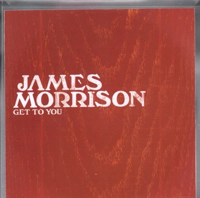 James Morrison Get To You CDr Europa Polydor 2009 Promo CDr Mit Info Aufkleber - Bild 1 von 2