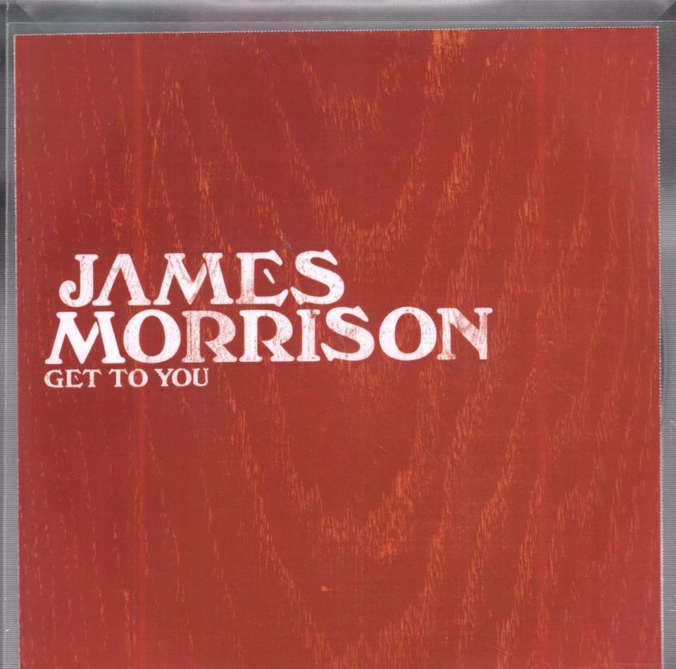 James Morrison Get To You CDr Europa Polydor 2009 Promo CDr Mit Info Aufkleber - Bild 1 von 2