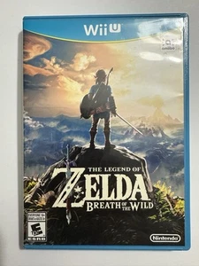 The Legend of Zelda: Breath of the Wild (Nintendo Wii U, 2017)- Authentic - Picture 1 of 24