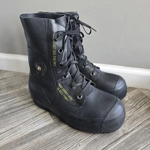 K-R Boots US Military Extreme Cold Weather Mickey Mouse Combat Vintage 9 W Valve - Picture 1 of 12