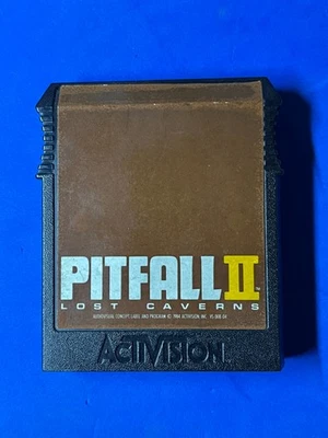 Pitfall II: 2 Lost Caverns Cartridge Tested 1984 Activision - Image 1 of 2