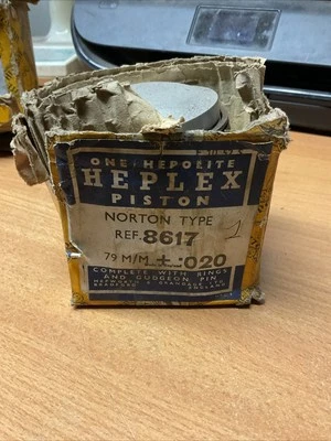Norton Piston 8617 A2-160 A2-702 79mm +20 16h Wd Sv 490cc Nos SEE PICS  - Image 1 of 4