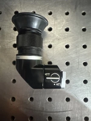 Olympus OM-SYSTEM Varimagni Right Angle ViewFinder 1.2x 2.5x Japan - Image 1 of 4