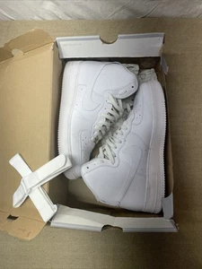 Nike Air Force 1 '07 High Top weiß Größe 12 - CW2290-111 guter Zustand schneller Versand - Bild 1 von 10