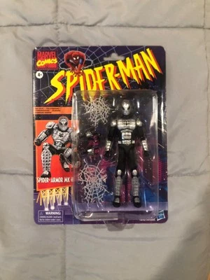 Spider Armor MK1 Marvel Legends Action FIgure Retro Series Armored Spider-Man - Изображение 1 из 4