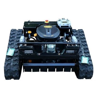 NEW Factory Direct Sale Remote Control Lawn Mower Garden Crawler Grass Cutter - Image 1 of 4