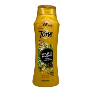 Lavaggio corpo tono grande risveglio beato caffiene e fiori di vaniglia 24 fl oz nuovo - Foto 1 di 2