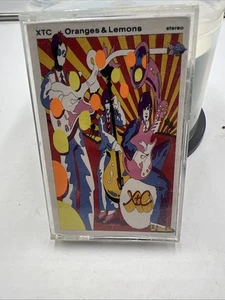 XTC Oranges & Lemons Cassette Tape 1989 Alternative Psychedelic Rock - Picture 1 of 4