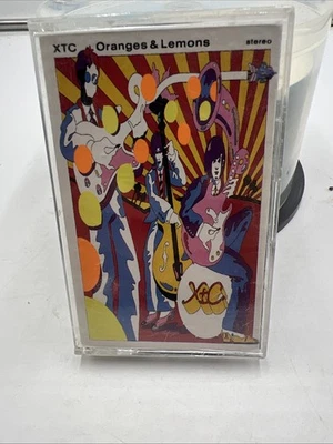 XTC Oranges & Lemons Cassette Tape 1989 Alternative Psychedelic Rock - Image 1 of 4