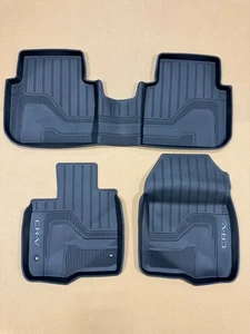 721267. Alfombrillas de goma para todo clima Honda CR-V 2023-2027 OEM 08P17-3A0-110A - Imagen 1 de 15