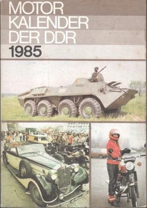 Motorkalender der DDR 1985. Großpietsch, Walter: - Picture 1 of 1