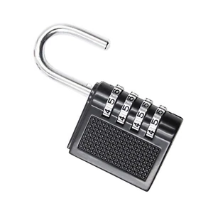 Nuevo candado de armario de 4 dígitos con cerradura de combinación para maletas escolares valla de armario - Imagen 1 de 11