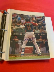 HUNTER RENFROE AUTOGRAPHED SIGNED 8X10 PHOTO SAN DIEGO PADRES #1 COA - Picture 1 of 1