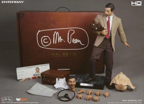 Enterbay HD Masterpiece 1/4 Mr. Bean Rowan Atkinson Figure Cover