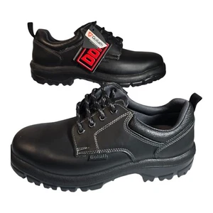 Goliath SDR16SI Black Steel Toe Capped Safety Shoe UK Size 9 EU 43 - Picture 1 of 9