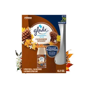 Spray Air Freshener Starter Kit, Gift Set, 1 Holder + 1 Refill, Cashmere Woods - Picture 1 of 13