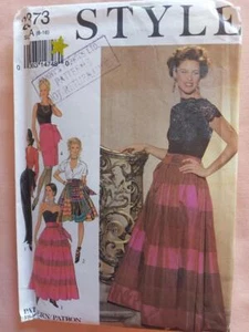 Style 2373 Vintage Misses' Skirts Pattern Size 6-16 - Picture 1 of 2