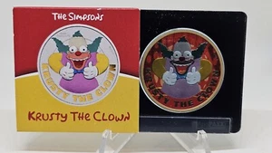 Tuvalu 2020 1 $ Krusty The Clown 1 Oz Silver Coin Red Plasma The Simpsons - Picture 1 of 4