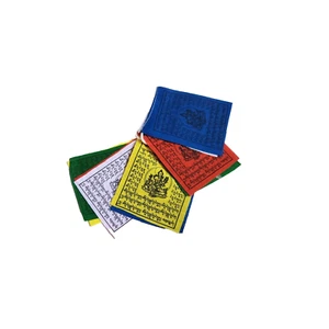 Mini banderas de oración para bebé de algodón verde Tara - Imagen 1 de 3