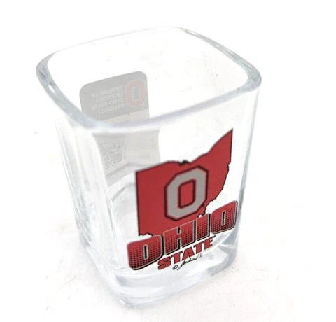 Ohio State Buckeyes - OSU - Square Shot Glass 2 Ounce Cover