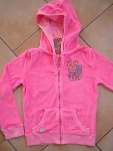 (C921) Spirit of Hope Girls Kapuzen Sweatjacke Vogel Victory & Logo Druck gr.116 - Picture 1 of 4