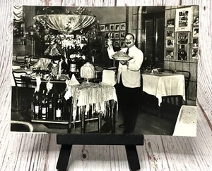 Alfredo Di Lelio  Il Vero Alfredo Restaurant Fettuccine Rome Italy Postcard - Picture 1 of 4