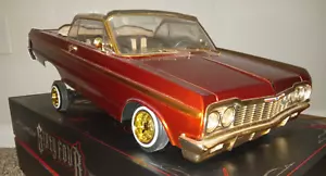 Redcat SixtyFour Impala 1:10 scale Rc Lowrider Customized Gold Daytons READ - Picture 1 of 19