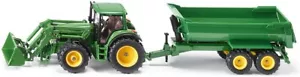 Siku 3863 2a scelta John Deere con dumper 1:32 caricatore frontale difettoso merce di serie B - Foto 1 di 8