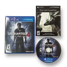 MINT DISC! Uncharted 4: A Thief's End PS4 (PlayStation 4, 2016) Complete CIB