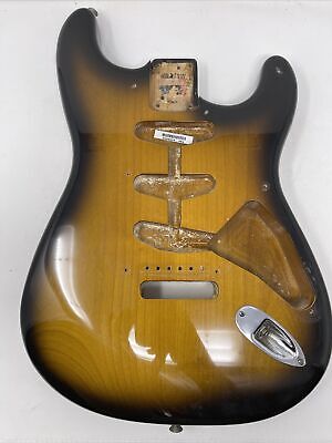 Fender American Vintage '57 Stratocaster 2-tone Sunburst Body W/ Neck Plate '98 • 625€