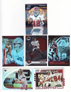 Tom Brady - 6 cards w/2020 ZENITH Football ARTIST PROOF #d 48/49 Tampa Bay - Picture 1 of 2