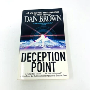 Deception Point by Dan Brown mystery action adventure paperback 0671027387 - Foto 1 di 4