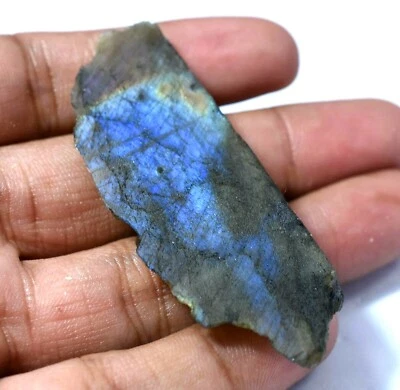 107.40 Ct 100% Natural Fire Labradorite Madagascar Earth-Mined Slab !!!! - Image 1 of 4