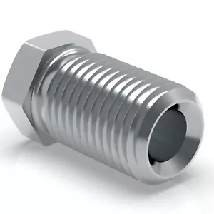 10x fitting type S flask E 3/8"" x 24 f. brake line 4.75 mm DIN/ISO 1651" - Picture 1 of 6