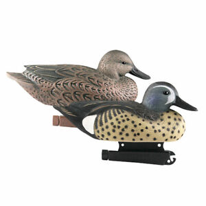 Avery/GHG GHG Life-Size Blue Winged Teal Duck Decoys, 6 Pack